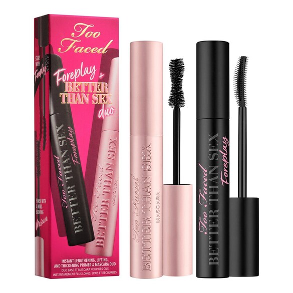 Better than sex & foreplay duo - Mascara, Too Faced
