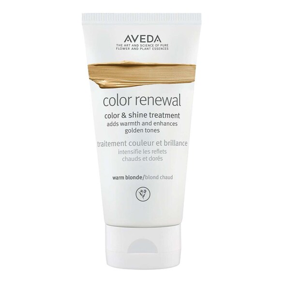 color renewal color & shine treatment  warm blonde - Masca tratament coloranta, Aveda