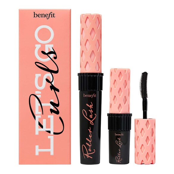 Let’s Go Curls - zestaw maskar podkręcających rzęsy Roller Lash, Benefit