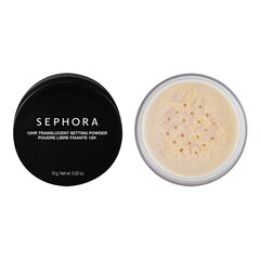Pudra libera de fixare 12H - Pudra libera transparenta matifianta rezistenta, Sephora Collection