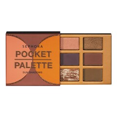 Pocket Palette Sun Shadows - Paleta 6 farduri de pleoape, SEPHORA COLLECTION