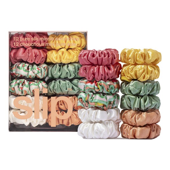 Pure Silk Minnie Scrunchies - Elastice pentru par, Slip