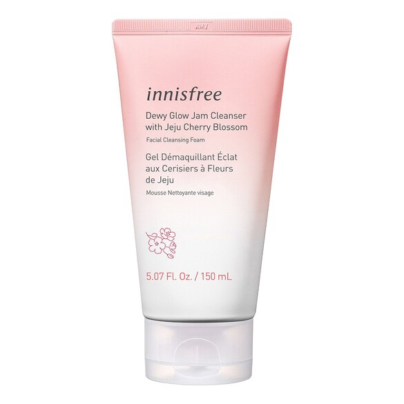 Gel de curatare pentru stralucire cu flori de cires Jeju, Innisfree