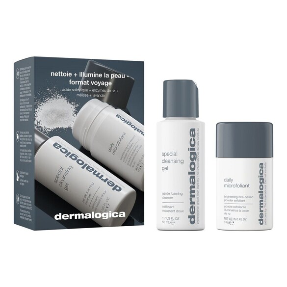 Cleanse + Brighten On The Go - Set Ingrijire Ten, Dermalogica
