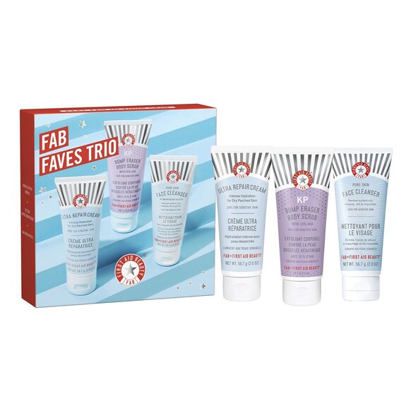 FAB Faves Trio - Set ingrijire ten si corp, First Aid Beauty