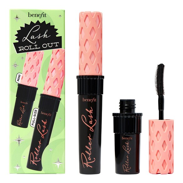 Lash Roll Out set mascara pentru curbare - Full-size & mini Roller Lash, BENEFIT COSMETICS