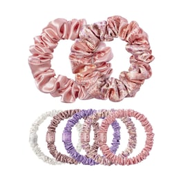Méga Scrunchie Gift Set - Set de Chouchouri din Mătase Pura Ediție Limitată