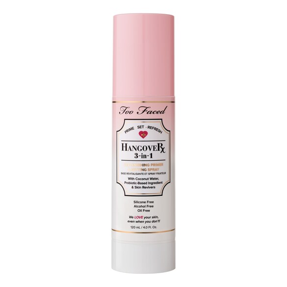 Hangover 3-in-1 Setting Spray - Bază și spray de fixare 3 in 1 , Too Faced