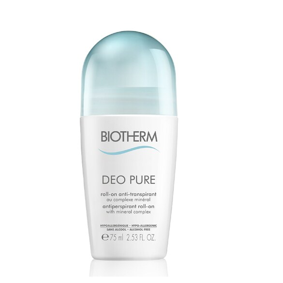 Deo Pure Antiperspirant Roll-On - Deodorant roll-on, BIOTHERM
