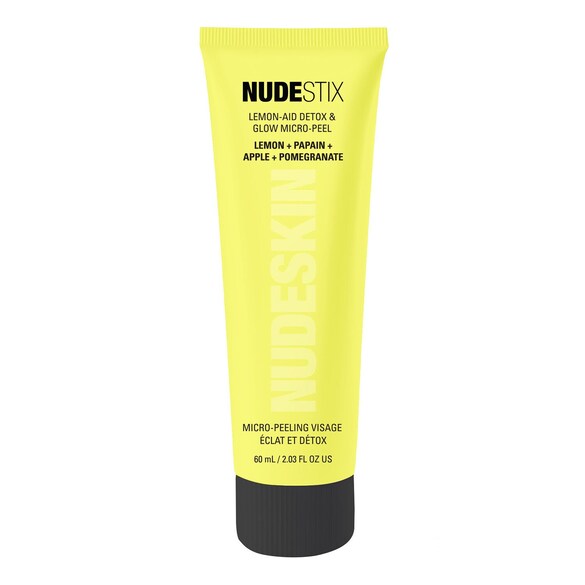 Nudeskin Lemon-Aid Detox & Glow Micro-Peel - Exfoliant pentru fata, NUDESTIX