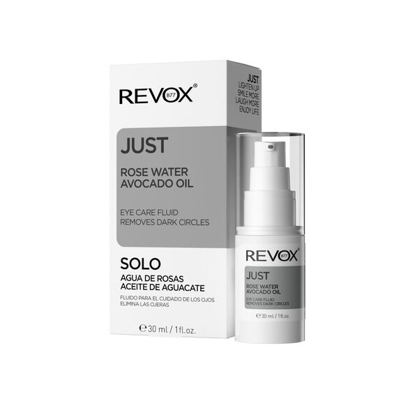 Just Rose Water Avocado Oil Eye Care Fluid Serum pentru zona ochilor