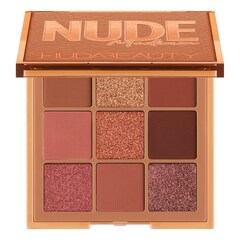 Nude Obsessions Eyeshadow Palette - Mini paleta de farduri de pleoape, HUDA BEAUTY