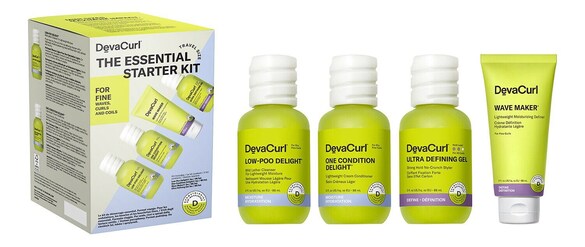 The Essential Starter Kit for Fine Hair - Set ingrijire par, Devacurl