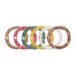 Pure Silk Skinny Scrunchies - Elastice pentru par