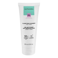 Clarifying face & body cleanser - Gel de curatare pentru fata si corp, Sephora Collection