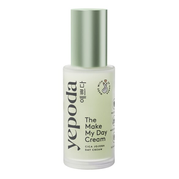 The Make My Day Cream – Crema de zi hidratanta cu Centella Asiatica, YEPODA