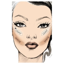 Shade + Light Contour Palette - Paleta contouring reincarcabila