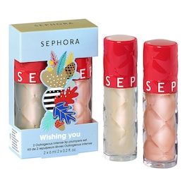 Set cu 2 gloss-uri de buze Outrageous Intense - Wishing you