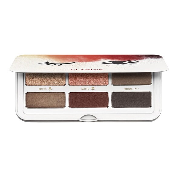 Selfie Eyes Palette - Paleta farduri de pleoape si de sprancene, CLARINS
