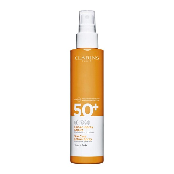 Sun Care Lotion Spray for Body UVA/UVB 50+ - Lotiune pentru corp, CLARINS