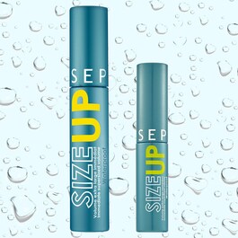 Size Up Supersized Volume Waterproof Travel Size - Mascara rezistenta la apa