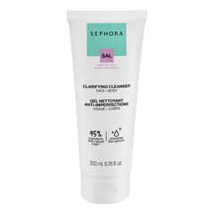 Clarifying face & body cleanser - Gel de curatare pentru fata si corp, SEPHORA COLLECTION