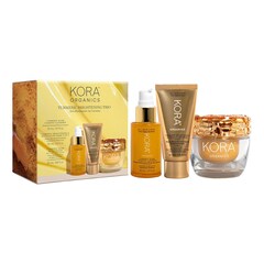 Turmeric Brightening Trio - Kit ingrijire, Kora Organics