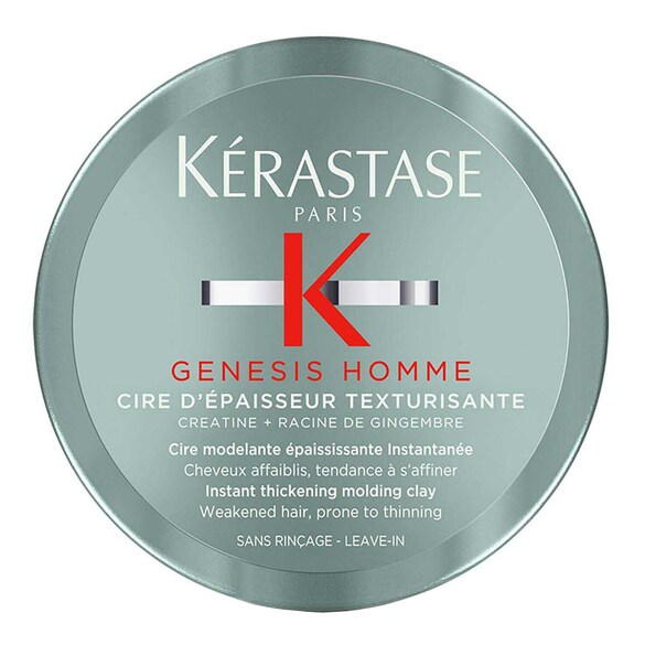 Genesis Homme Cire d'Épaisseur Texturisante - Ceara modelatoare cu finish mat , KÉRASTASE