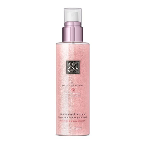 The Ritual of Sakura - Spray stralucitor pentru corp, Rituals