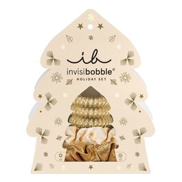 Holiday Set - Ornament de Craciun, elastice pentru par