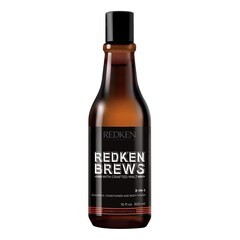 Brews 3in1 - Sampon, balsam si gel de dus 3 in 1 pentru barbati, REDKEN