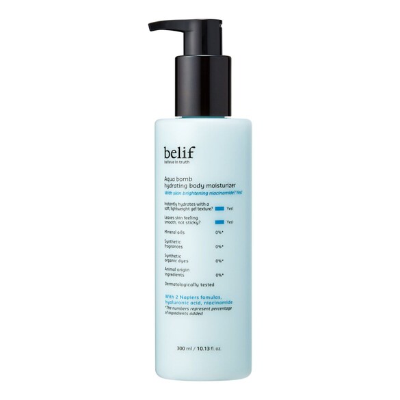 Aqua bomb hydrating body moisturizer - Lotiune de corp hidratanta, Belif