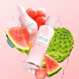 Watermelon Glow – Ser „picaturi de roua” cu niacinamida: