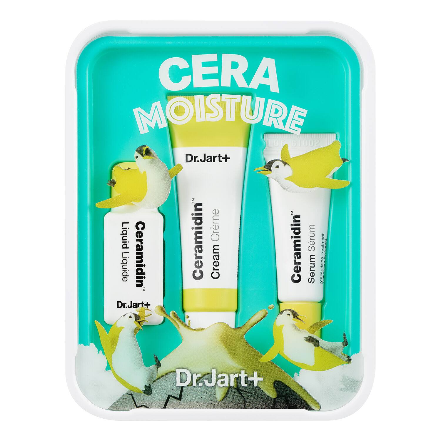 Cera moisture new ceramidin travel kit - set ingrijire pentru ten