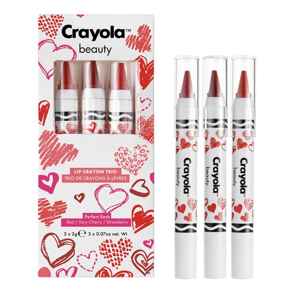 Perfect Red Trio Set creioane de buze, CRAYOLA