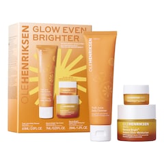Glow Even Brighter - Produse de ingrijire cu acid hialuronic si vitamina C - set, Ole Henriksen
