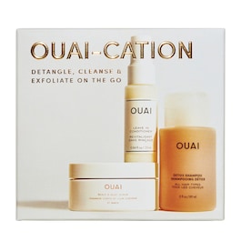 OUAI-cation - Kit de calatorie pentru descurcare, curatare si exfoliere