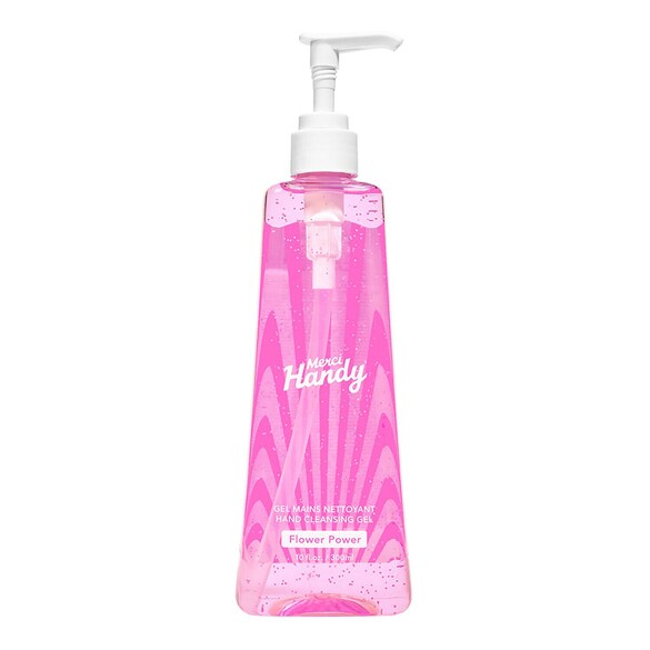 Flower Power - Gel de curatare pentru maini, Merci Handy