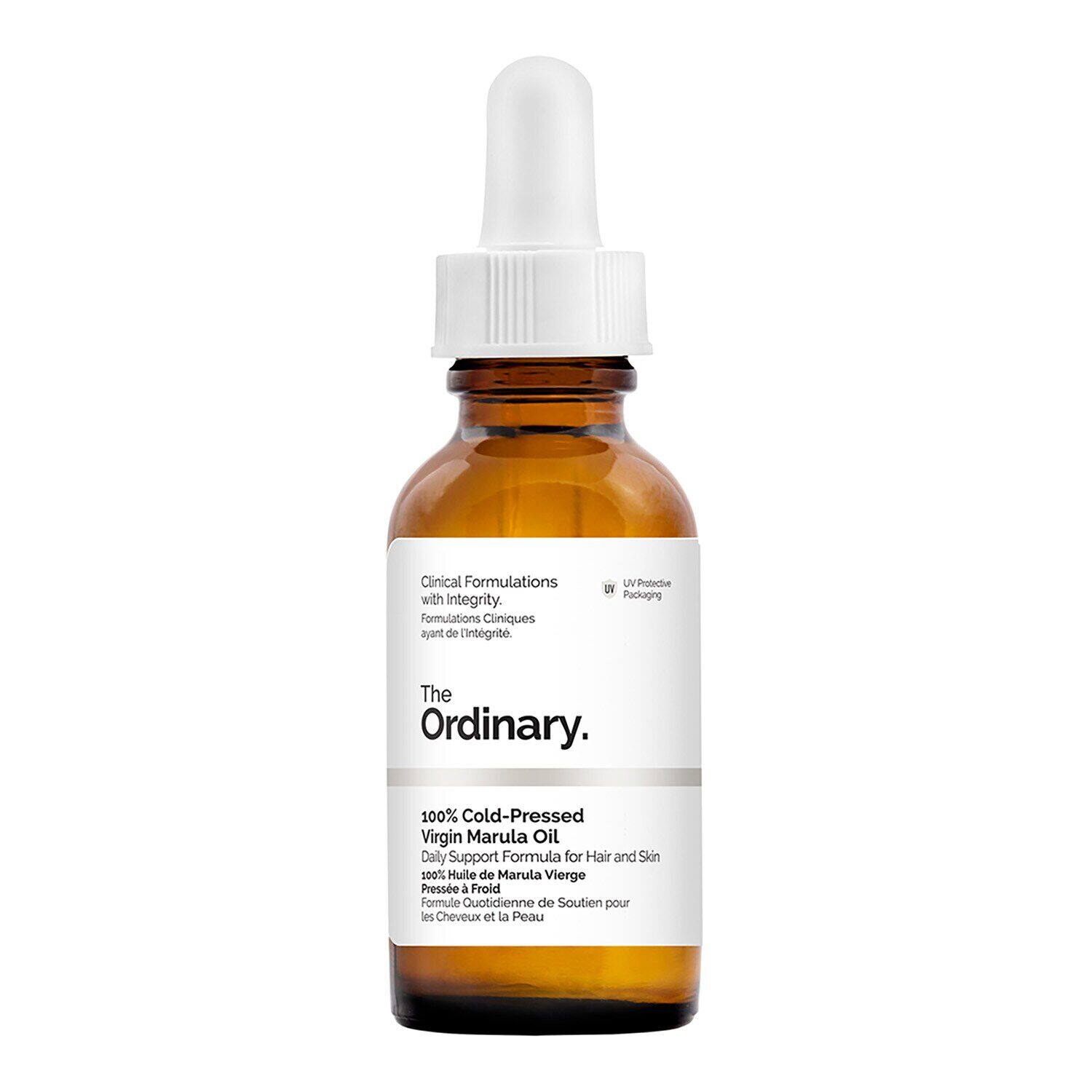 100% cold-pressed virgin marula oil - ulei hidratant pentru par