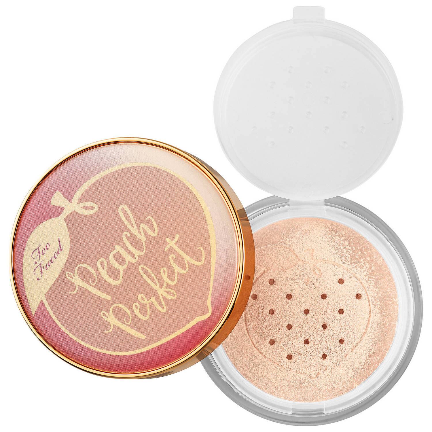 Peach perfect loose powder - pudră liberă matifiantă