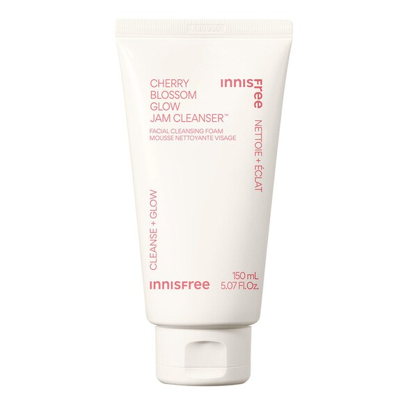 Spuma Demachiantă și Curățare cu Eclat de Cireși înfloriți - Curățitor cu Eclat, Innisfree