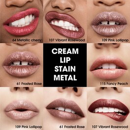 Cream Lip Stain Metal - Ruj lichid cu efect metalic