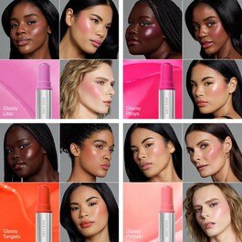 Color Fuse Longwear Glassy Lip + Fard balsam de obraz in stick - Blush crema