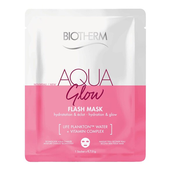 Aqua Glow Flash - Masca hidratanta pentru luminozitate, Biotherm