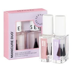 Manicure duo - Top Coat si Baza protectoare, Sephora Collection