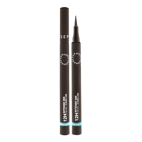 12H Intense Ink Felt Liner - Eyeliner cu varf de fetru precis si intens, Sephora Collection