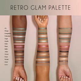 Retro Glam - Paleta farduri de pleoape