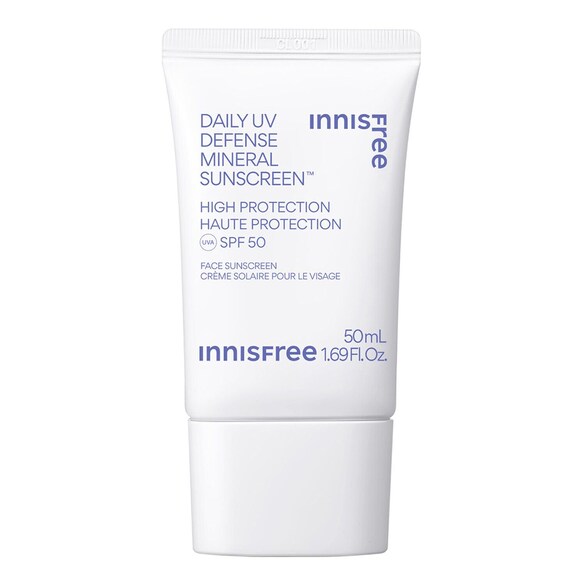 Crema solara zilnica pentru fata, SPF 50 - Protectie solara UVA / UVB, Innisfree