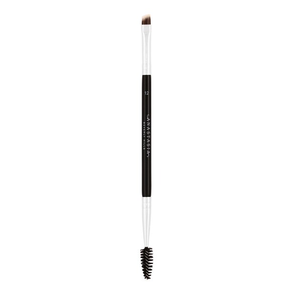 Dual Ended Angled Brow Brush #12 - Pensula ochi si sprancene, Anastasia Beverly Hills