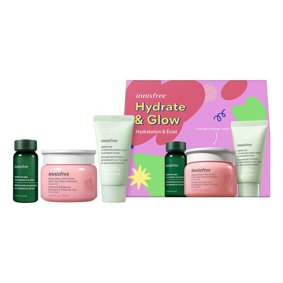 Hydrate & Glow - Set ingrijire ten, Innisfree